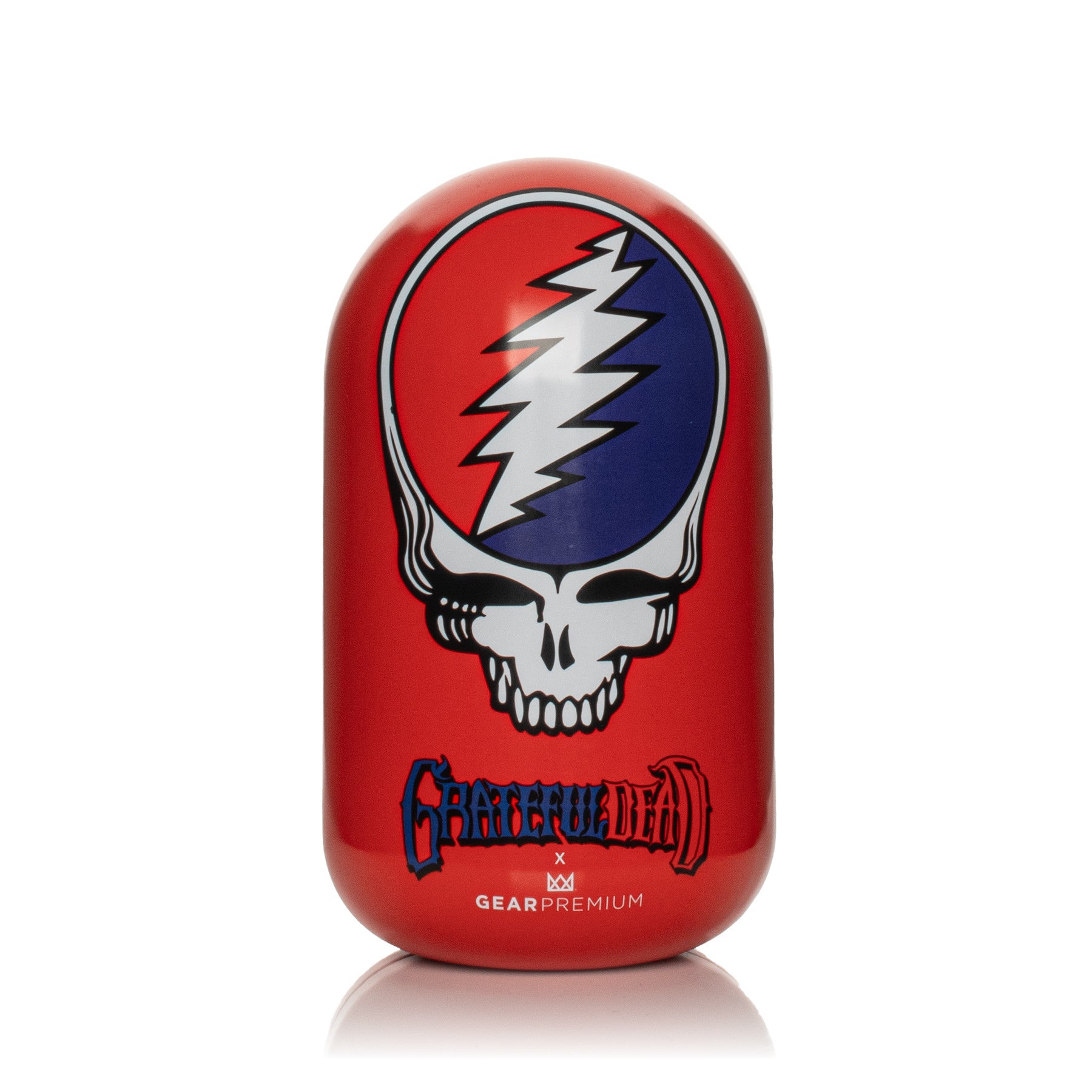 GEAR x Grateful Dead | 4.5" Steal Your Face Spoon Hand Pipe | w/ Collectible Tin