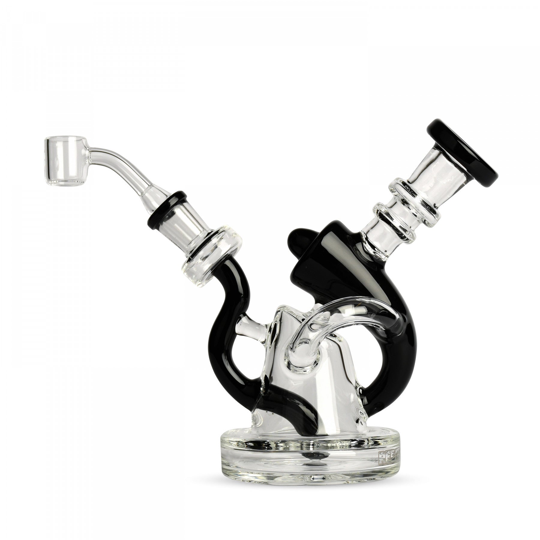 Red Eye Glass 6.75" Equalizer Concentrate Dab Rig | Multiple Colours