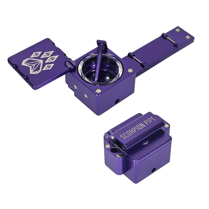 The Scorpion Hand Pipe | by Wolf Grinders | Multiple Colours