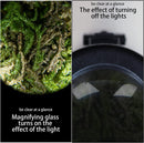 Glow Jar | Magnifying Glass Display | White
