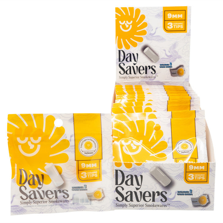 DaySavers | Ceramic Filter Tips with Ceramicool Technology | 9mm