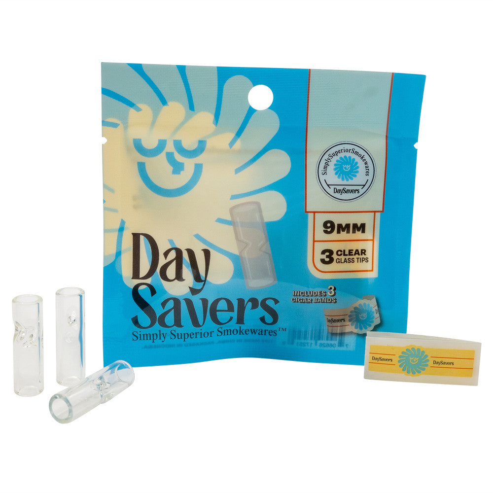 DaySavers | Glass Filter Tips | 9mm