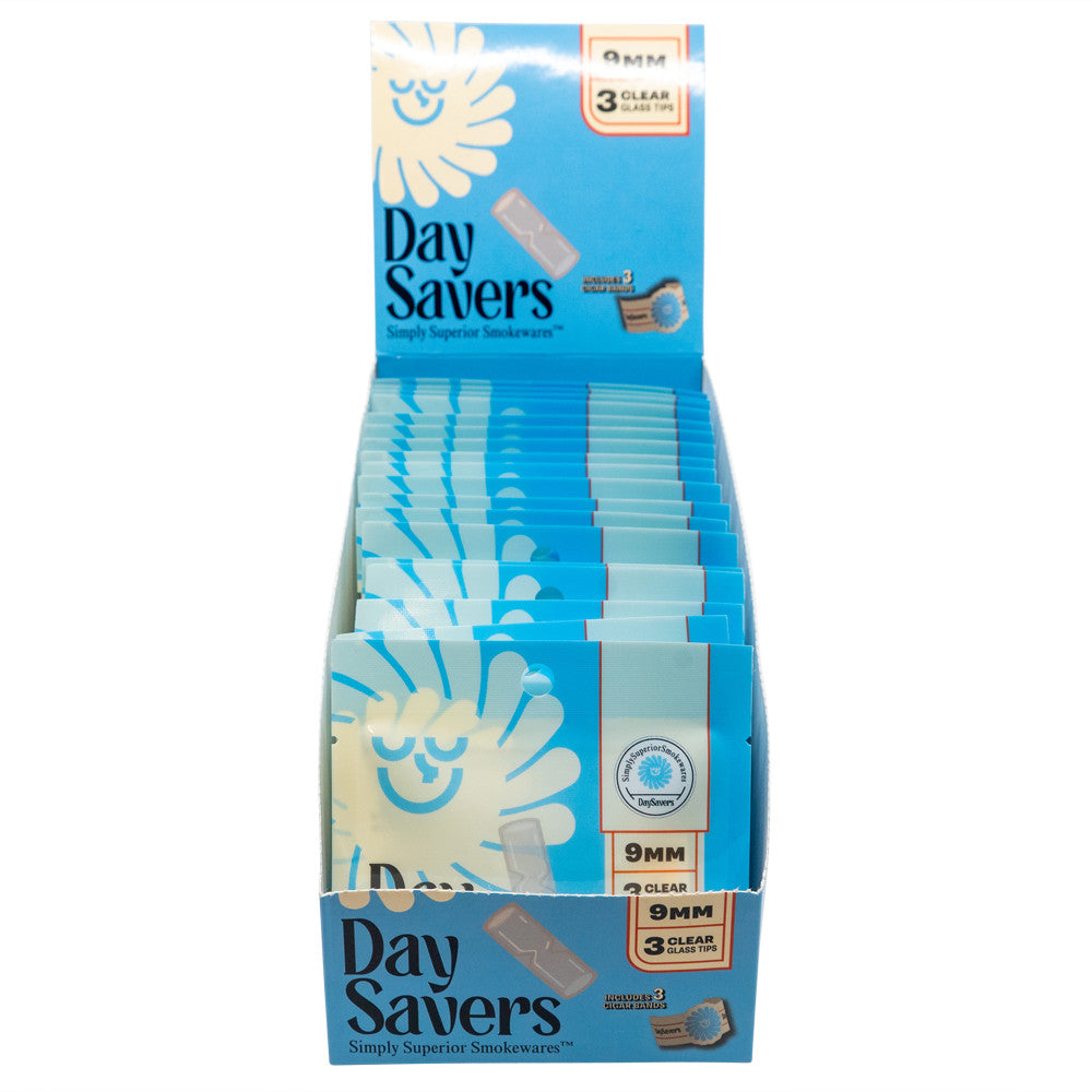 DaySavers | Glass Filter Tips | 9mm