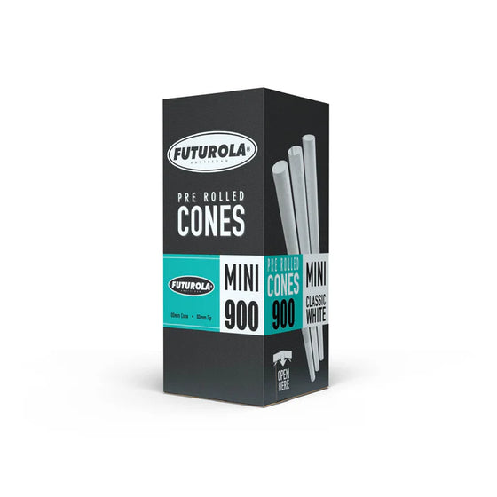 Futurola Pre-Rolled Cones | Mini Size: 60mm/ 26mm | Slender | 5400 Cone Case