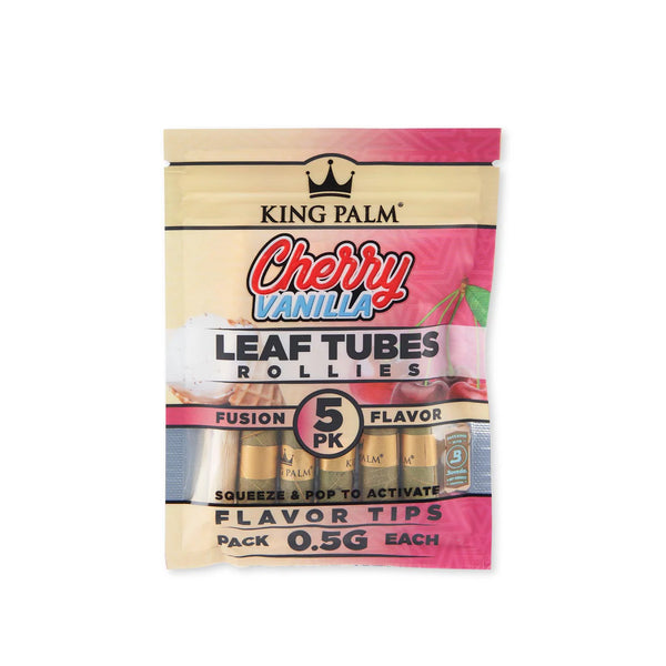 King Palm Wraps | Rollie Size Pre-Rolled Cones | Cherry Vanilla