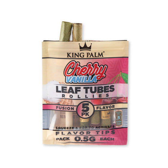 King Palm Wraps | Rollie Size Pre-Rolled Cones | Cherry Vanilla