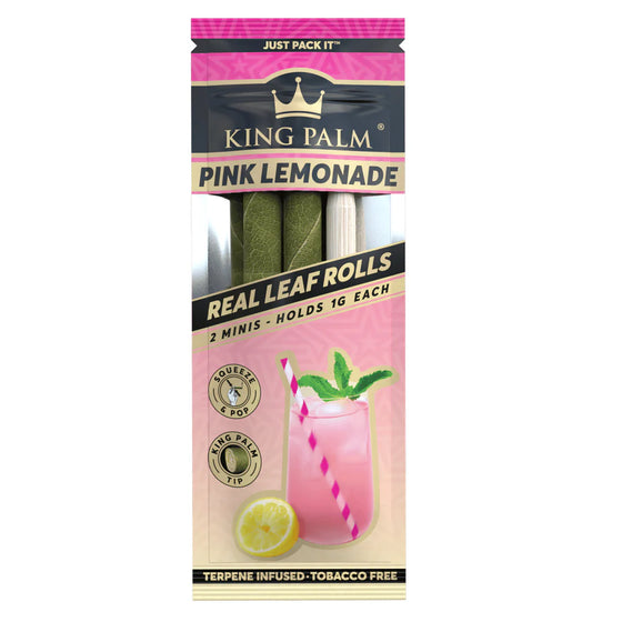 King Palm Wraps | Mini Pre-Rolled Cones | Pink Lemonade