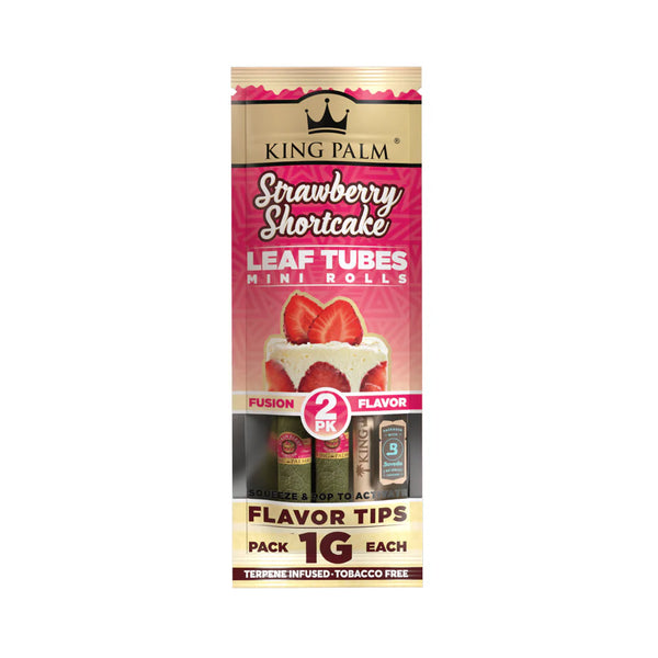 King Palm Wraps | Mini Pre-Rolled Cones | Strawberry Shortcake
