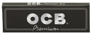 OCB Black Premium Rolling Papers | Size: Single Wide - Single Window