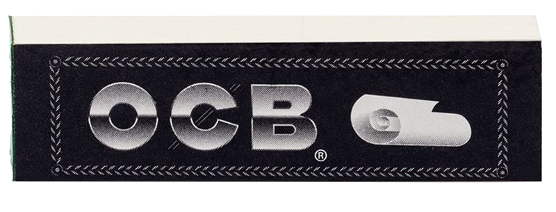 OCB Black Premium Filter Tips | Perforated Tips