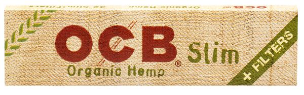 OCB Organic Hemp Rolling Papers | Size: King Size Slim + Filters