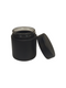 3 oz Glass Jar (Child Resistant) | Matte Black Jar w/ Black Plastic Screw Lid