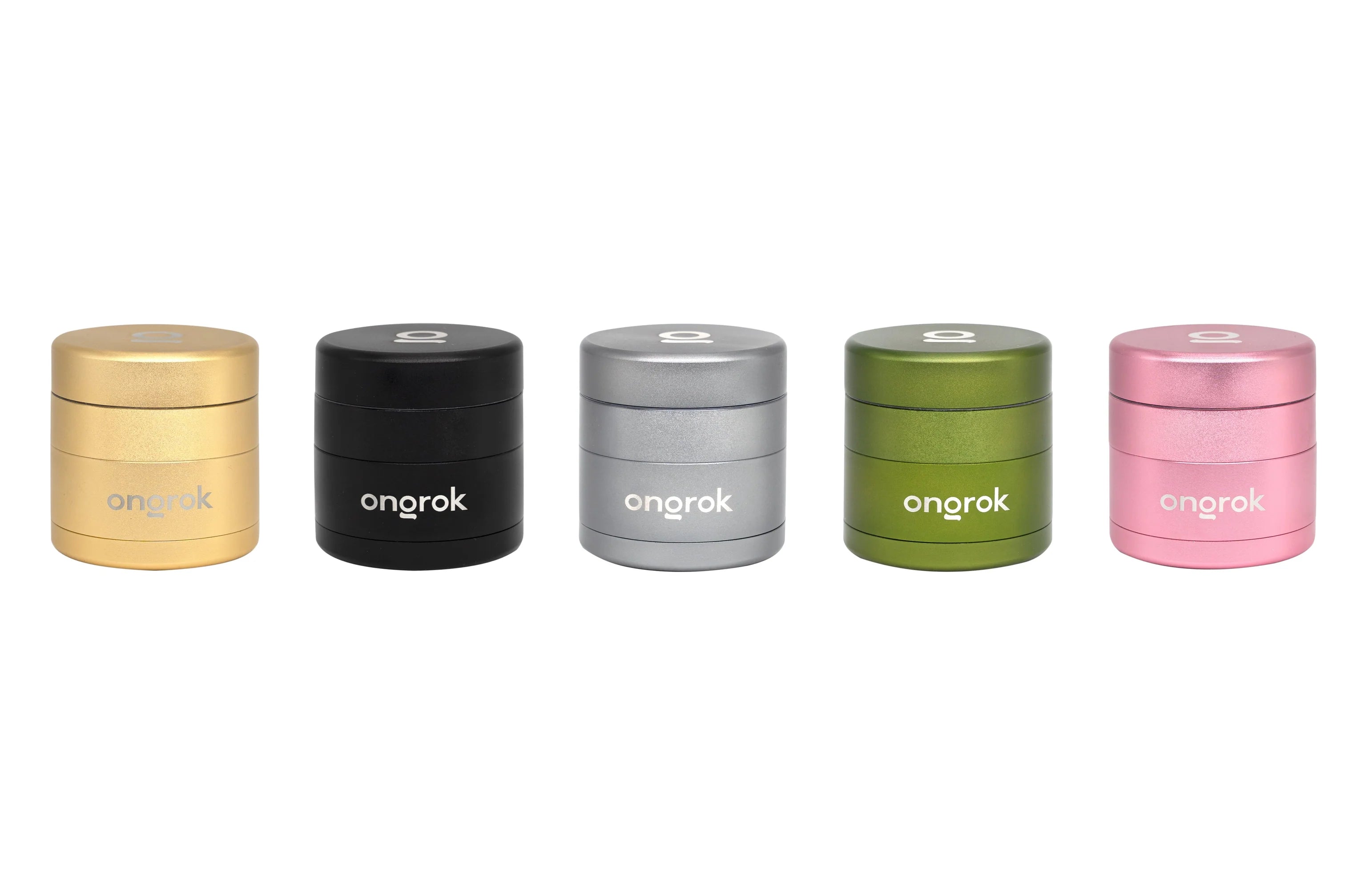 Ongrok Mini EZ Grinder | 4pc | 55mm | Multiple Colours