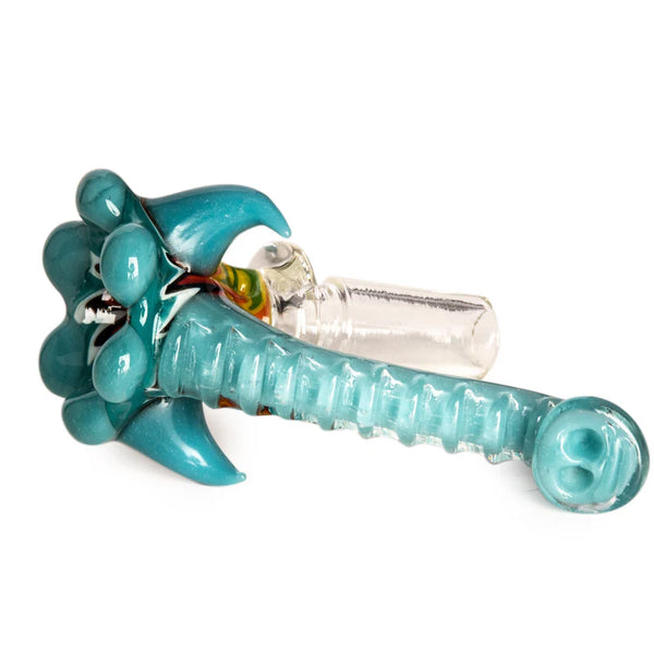 14mm Elephant Trunk Cone Pull-Out | Red Eye Glass | Blue