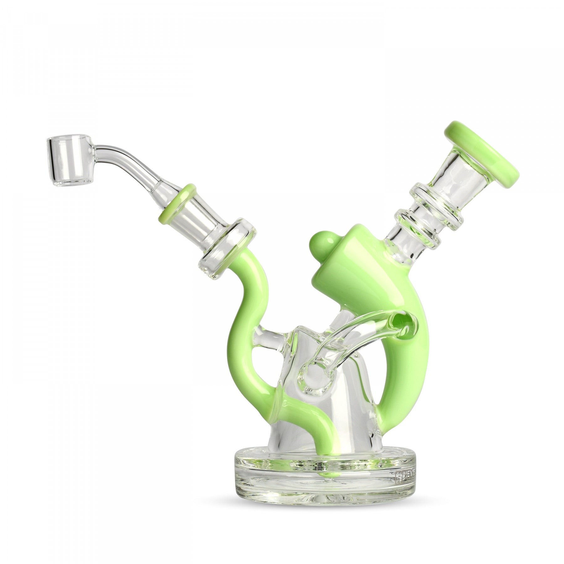 Red Eye Glass 6.75" Equalizer Concentrate Dab Rig | Multiple Colours