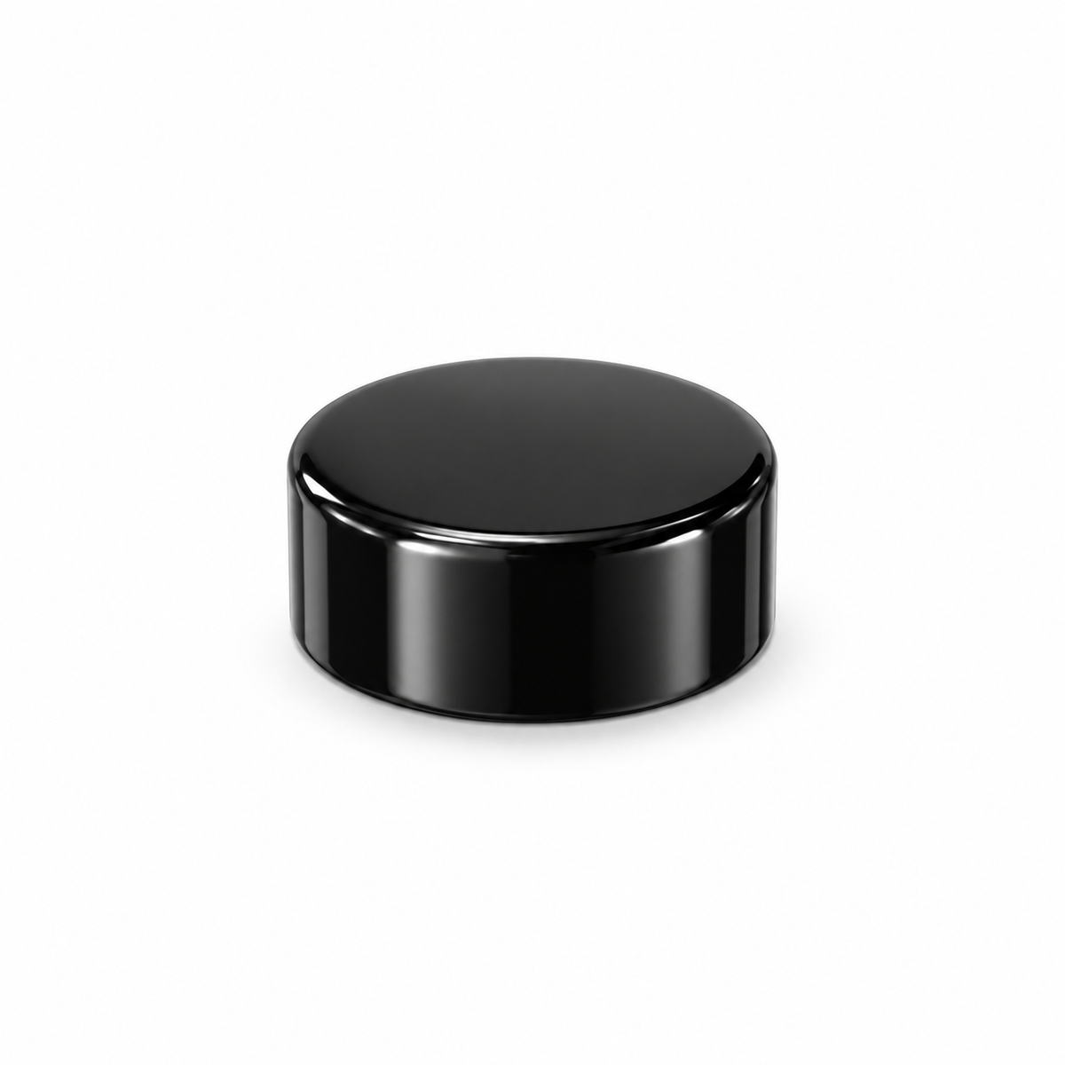 4ml CR HALO UltraViolet Glass | Round Glass Child Resistant Screw Top Jars | UV Glass w/ Semi-Gloss Black Lid | 350 Jar Case [NEW CARTON DESIGN]