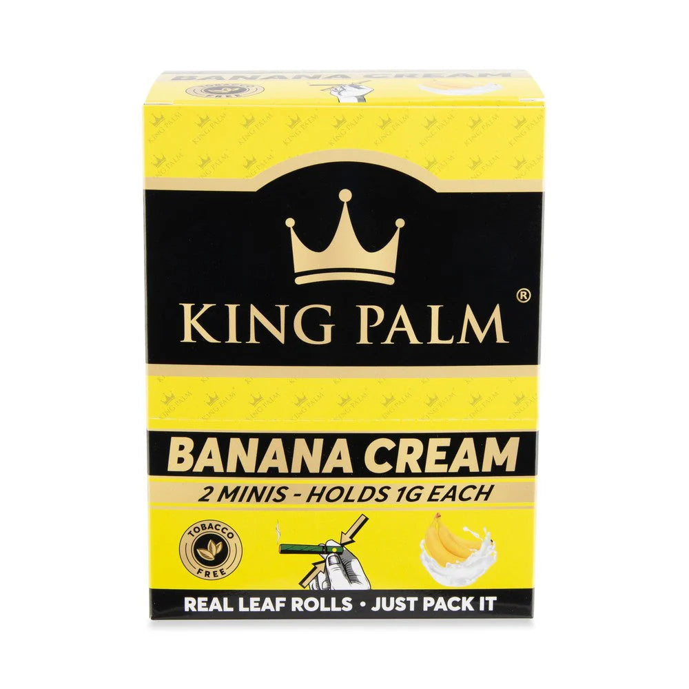 King Palm Wraps | Mini Pre-Rolled Cones | Banana Cream