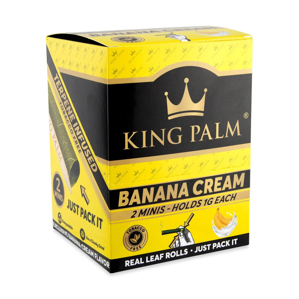 King Palm Wraps | Mini Pre-Rolled Cones | Banana Cream