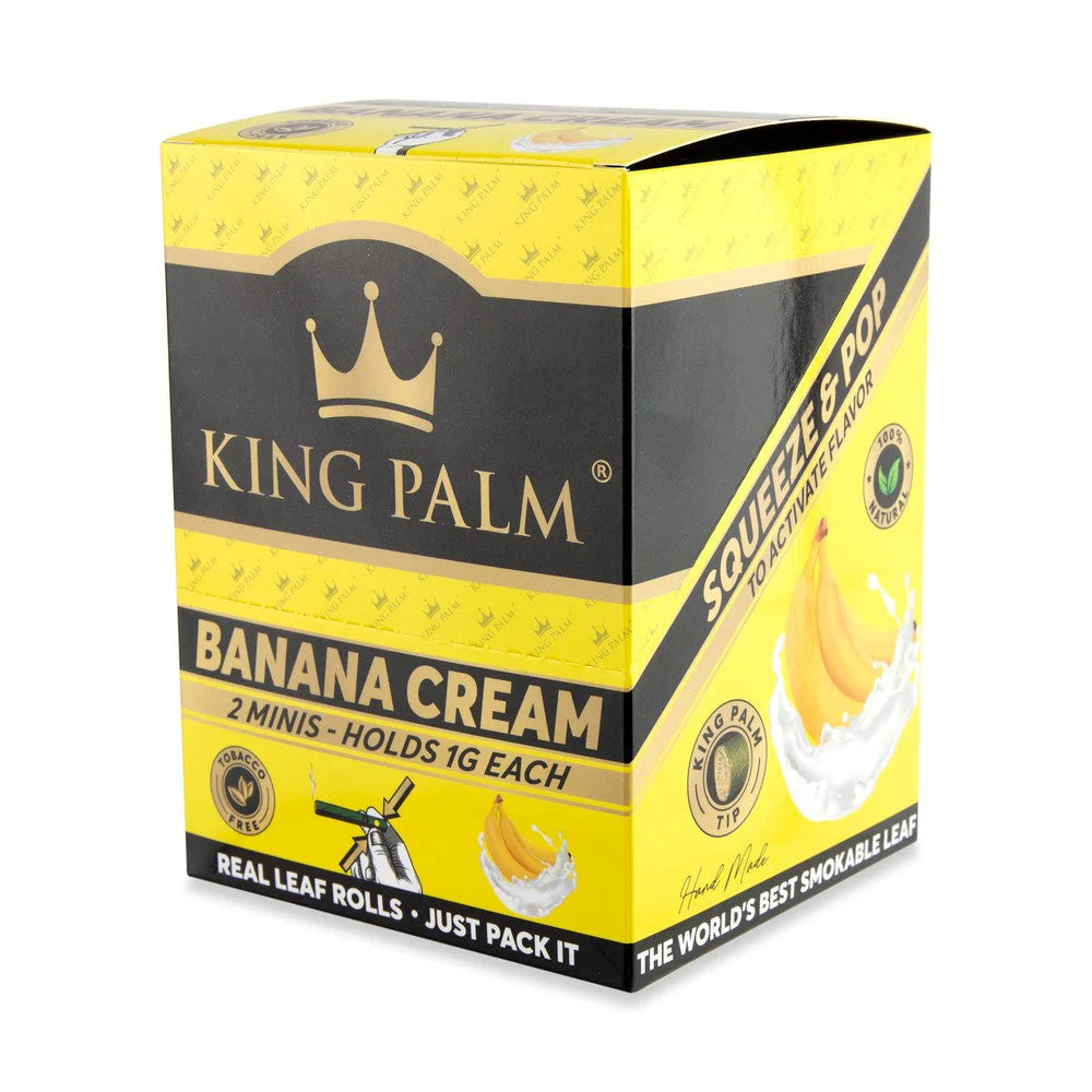 King Palm Wraps | Mini Pre-Rolled Cones | Banana Cream