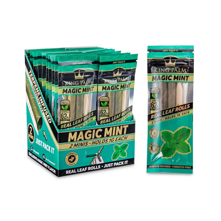 King Palm Wraps | Mini Pre-Rolled Cones | Magic Mints