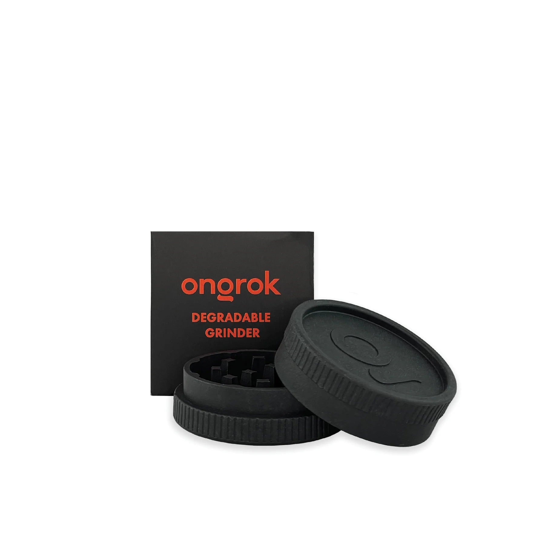 Ongrok Hemp Biodegradable Grinder | Black