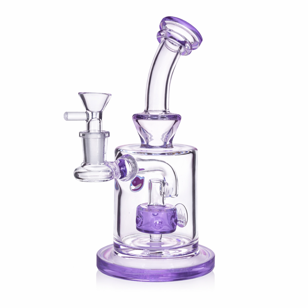 7" Water Pipe Bubbler Bong w/ Matrix Perc | PhoenixStar Glass | Multiple Colours