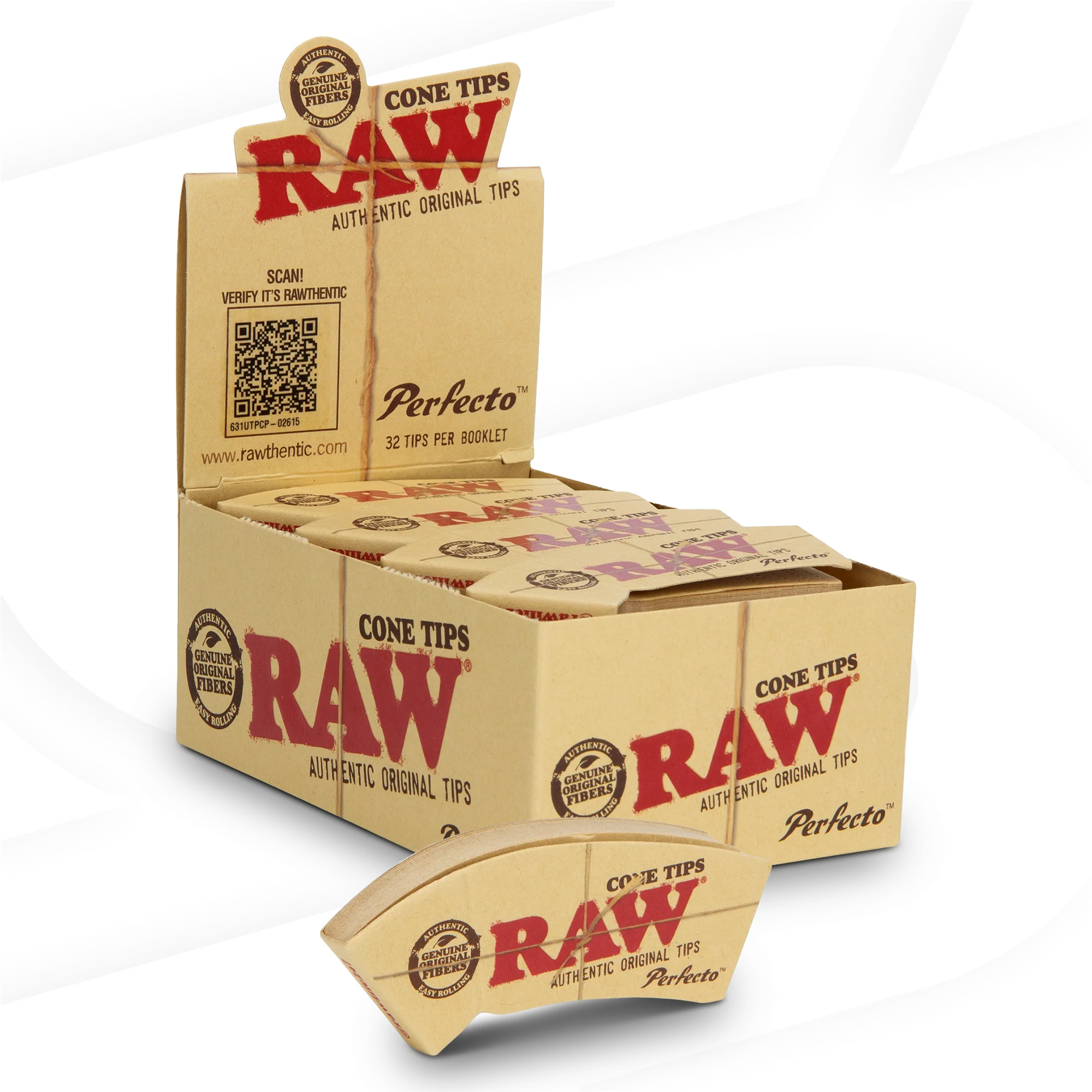 RAW Cone Perfecto Tips | 32 Tip Pack