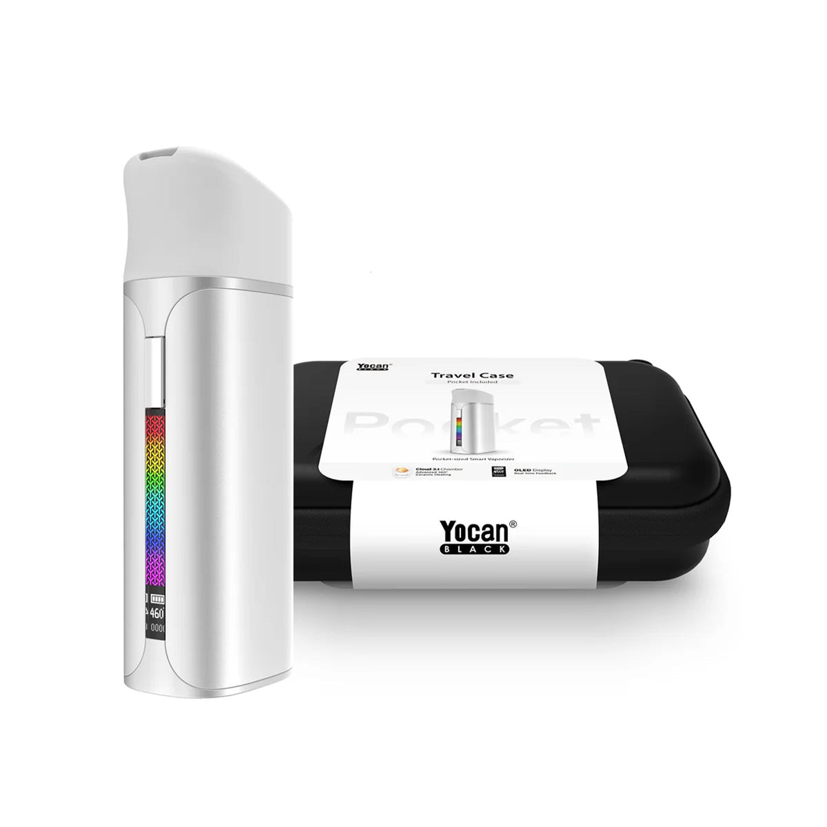 Pocket Concentrate Vaporizer & Travel Case | Yocan Black | Multiple Colours