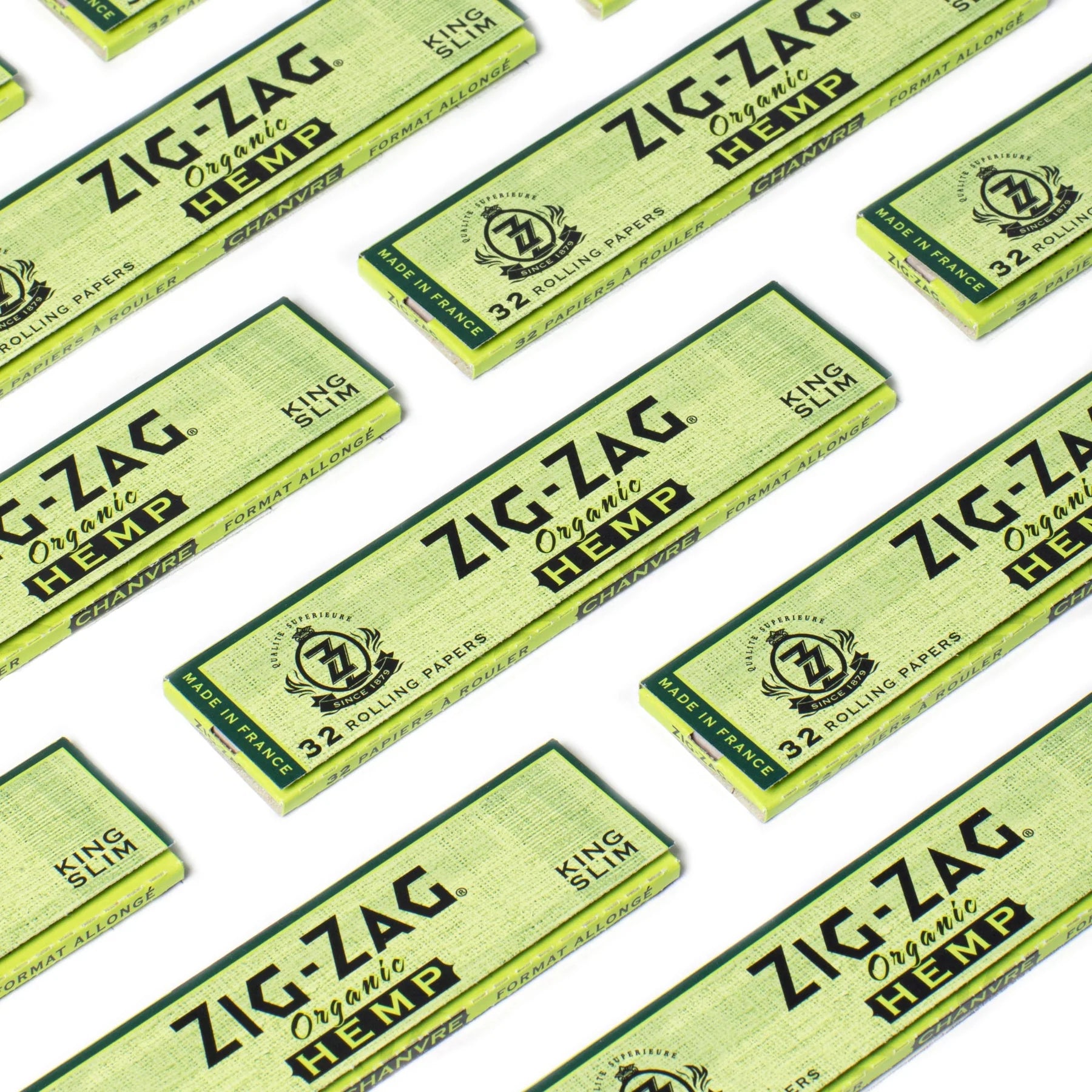 Zig Zag Organic Hemp Rolling Papers | Size: King Size Slim