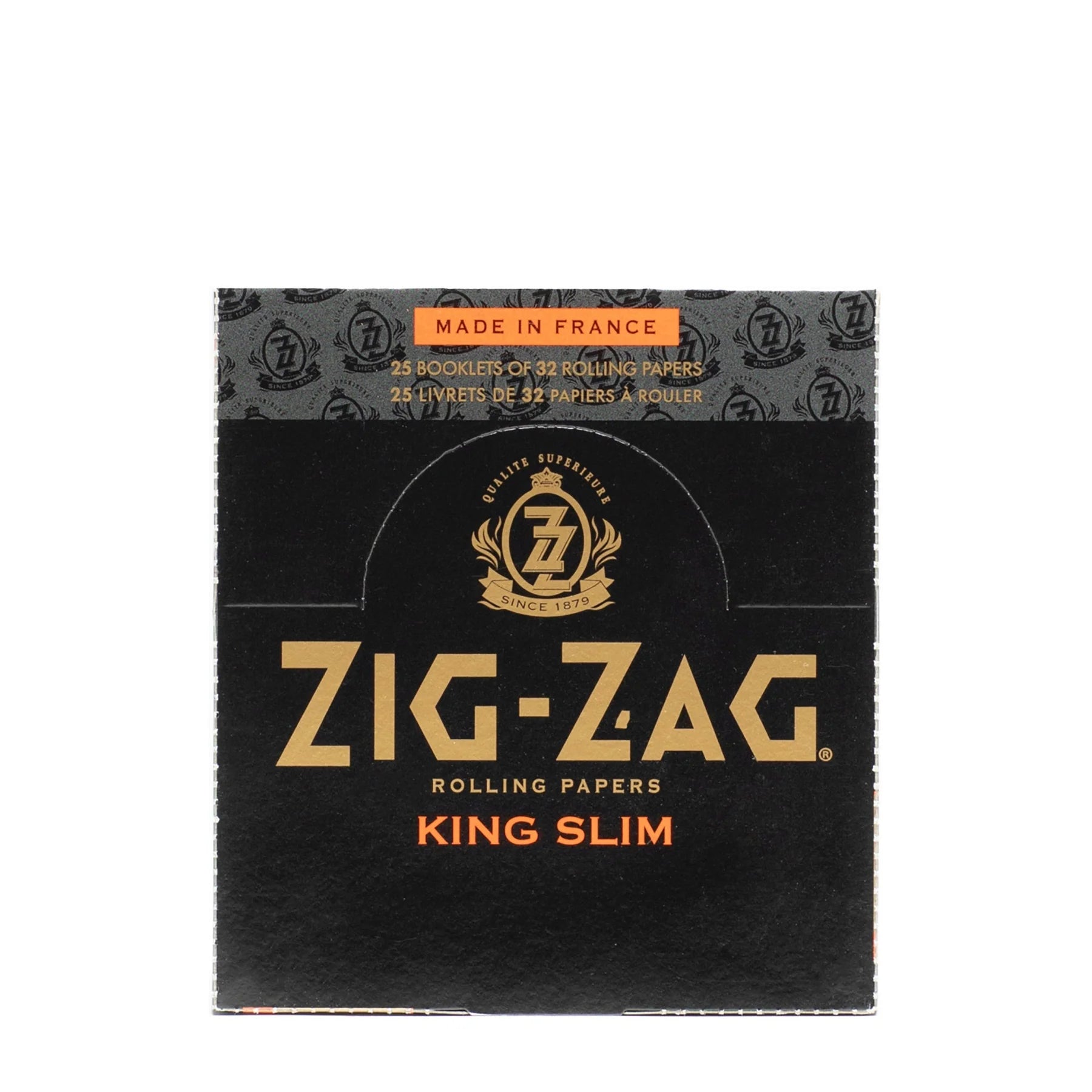 Zig Zag Premium Black Rolling Papers | Size: King Size Slim