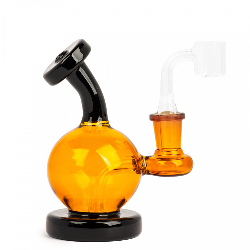 5" Shuvit Concentrate Rig - Red Eye Glass - Yellow