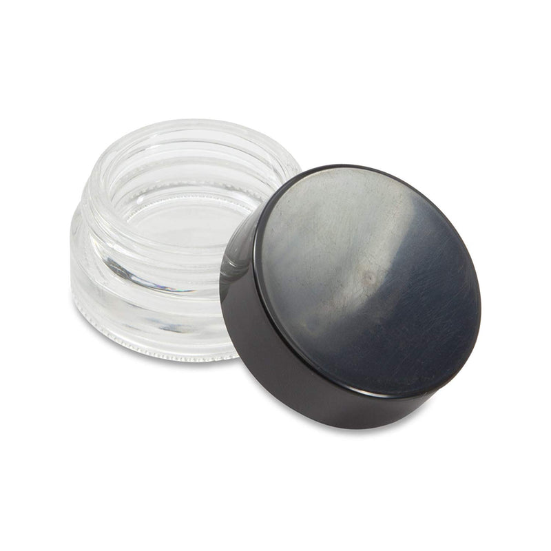 black lid of a jar