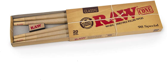 RAW Classic 98 Special Size Pre Rolled Cones