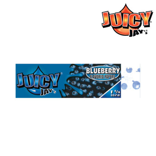 Juicy Jay's Blueberry 1¼ Rolling Papers