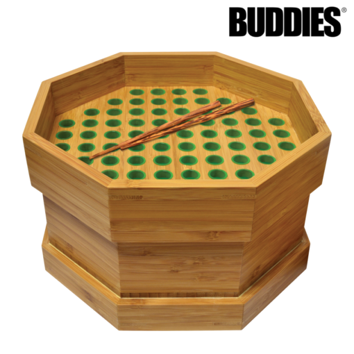 Buddies Bump Box Filler for King Size Pre Rolled Cones - Fills 76 Cones Simultaneously