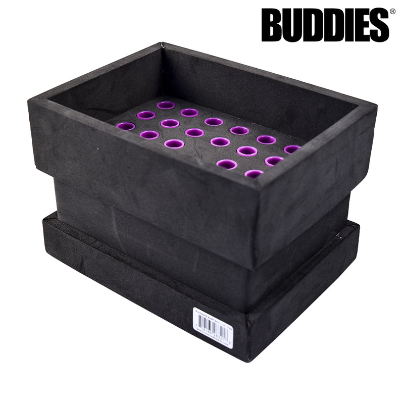 Buddies Bump Box Filler for 1 1/4 Size Pre Rolled Cones - Fills 34 Cones Simultaneously
