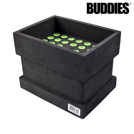 Buddies Bump Box Filler for King Size Pre Rolled Cones - Fills 34 Cones Simultaneously