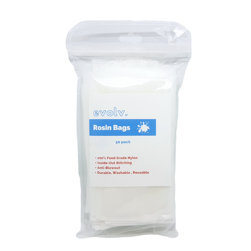 EVOLV Rosin Press Bags - 3" x 6" - 160u Micron