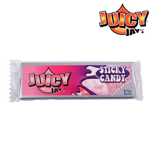 Juicy Jay's Sticky Candy 1¼ Rolling Papers - Super Fine