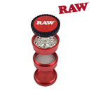 RAW Life 4 Piece Grinder | V3 | Red
