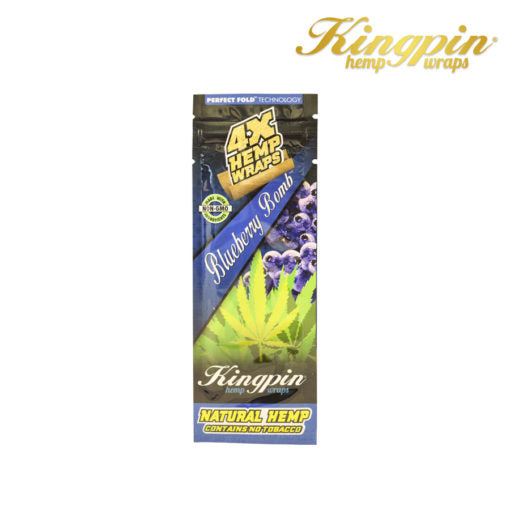 Kingpin Hemp Wraps – Blueberry Bomb