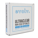 EVOLV | FEP Ultra Clear Non-Stick Sheets | 5"x5" | 500 Count