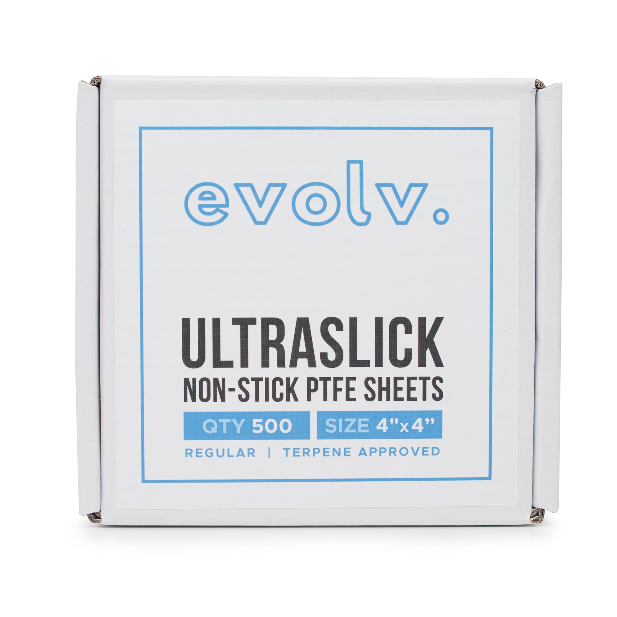 EVOLV | PTFE Ultra Slick Non-Stick Sheets | 4"x4" | 500 Count