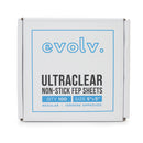 EVOLV | FEP Ultra Clear Non-Stick Sheets | 5"x5" | 100 Count