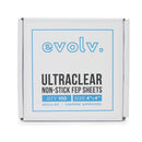 EVOLV | FEP Ultra Clear Non-Stick Sheets | 4"x4" | 100 Count