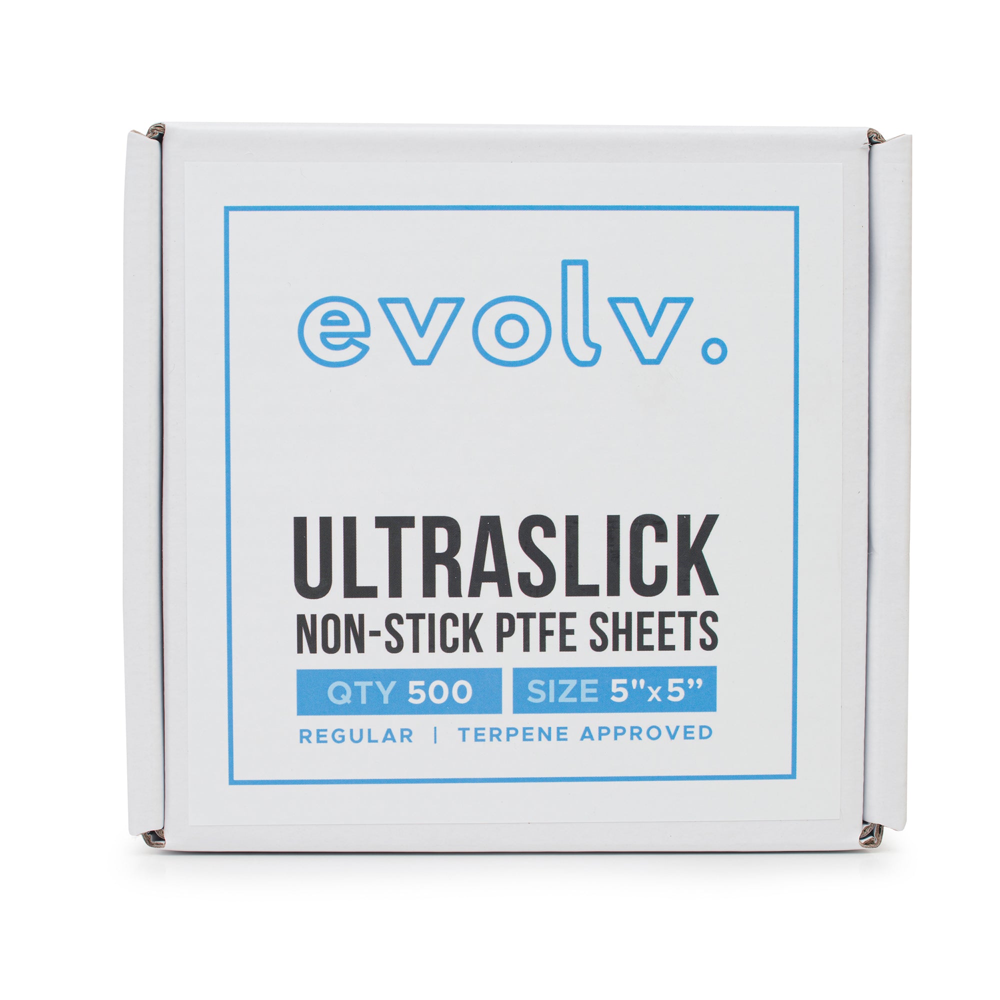 EVOLV | PTFE Ultra Slick Non-Stick Sheets | 5"x5" | 500 Count