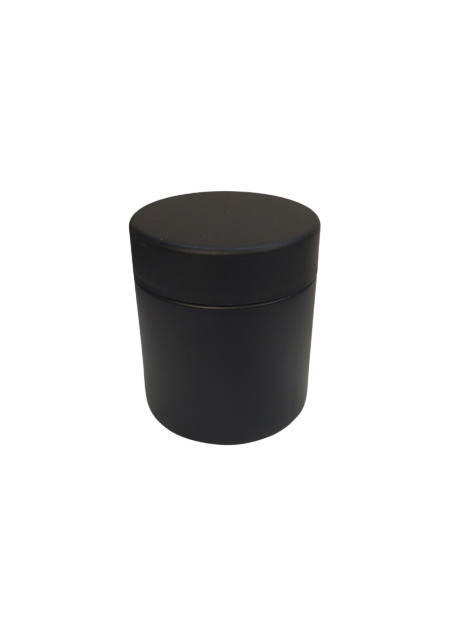 black 3 ounce jar