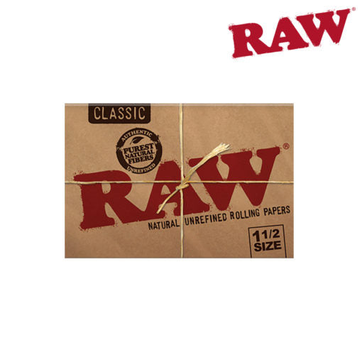 RAW Classic 1 1/2 Size Rolling Papers