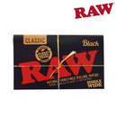 RAW Black Single Wide Double Window Rolling Papers