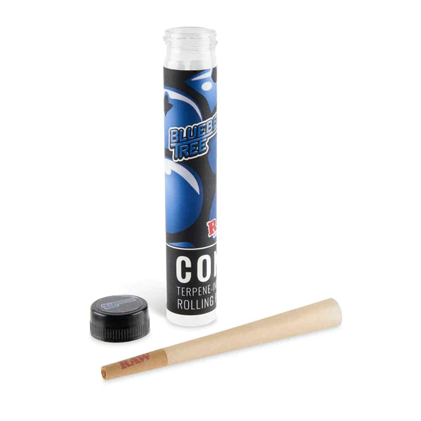 RAW x Orchard Beach | Blueberry Tree Terpene Infused Pre-Rolled Cone | King Size
